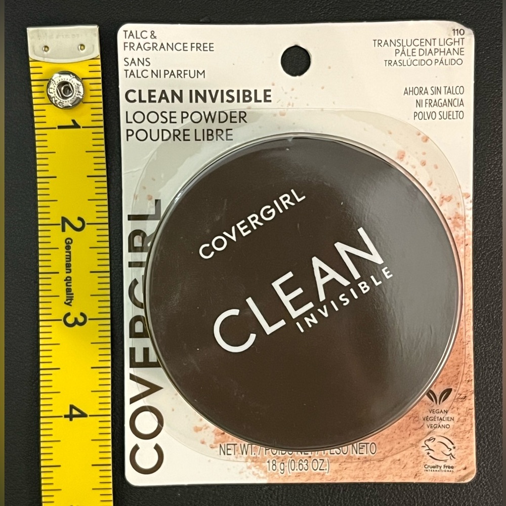 COVERGIRL Clean Invisible Setting Powder, 110 Translucent Light - brand new